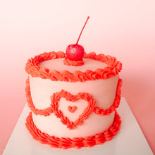 Load image into Gallery viewer, Queen of Hearts Mini Cake

