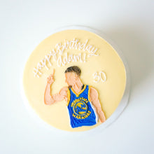 Load image into Gallery viewer, Steph Curry Portrait Cake

