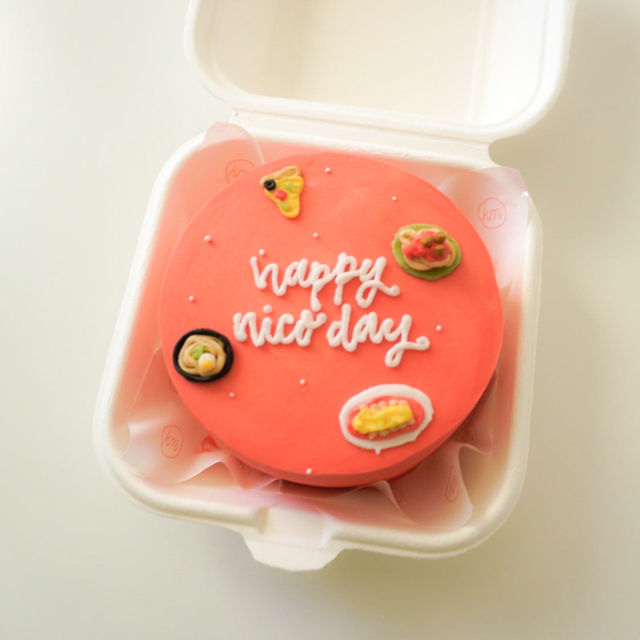 Bento Cake / Lunchbox Cake / 도시락케이크 - Yun's